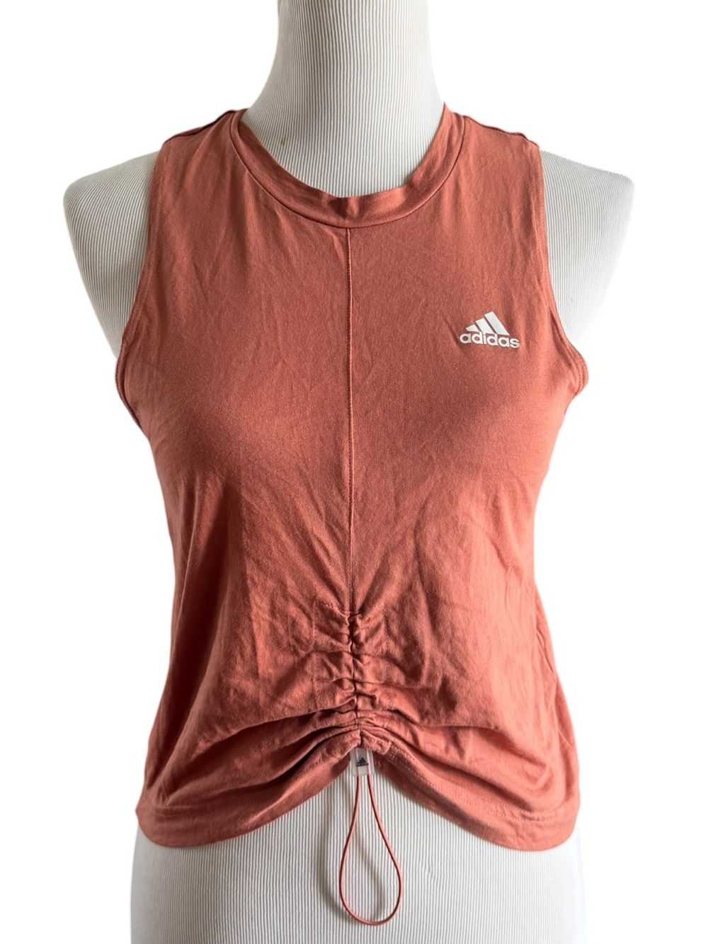 adidas Women's Rust Drawstring Tank Top Size XS